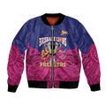 AFL Lions Football Custom Bomber Jacket Brisbane Premiers Back To Back Proud - Aussie Hoodie