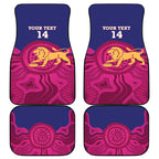 AFL Lions Football Custom Car Mats Brisbane Premiers Back To Back Proud - Aussie Hoodie