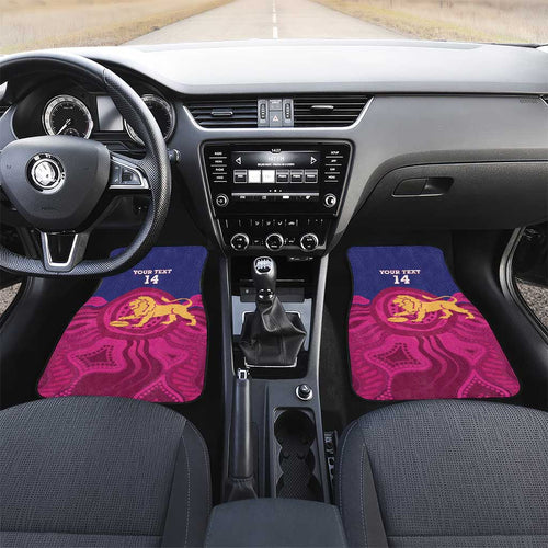 AFL Lions Football Custom Car Mats Brisbane Premiers Back To Back Proud - Aussie Hoodie