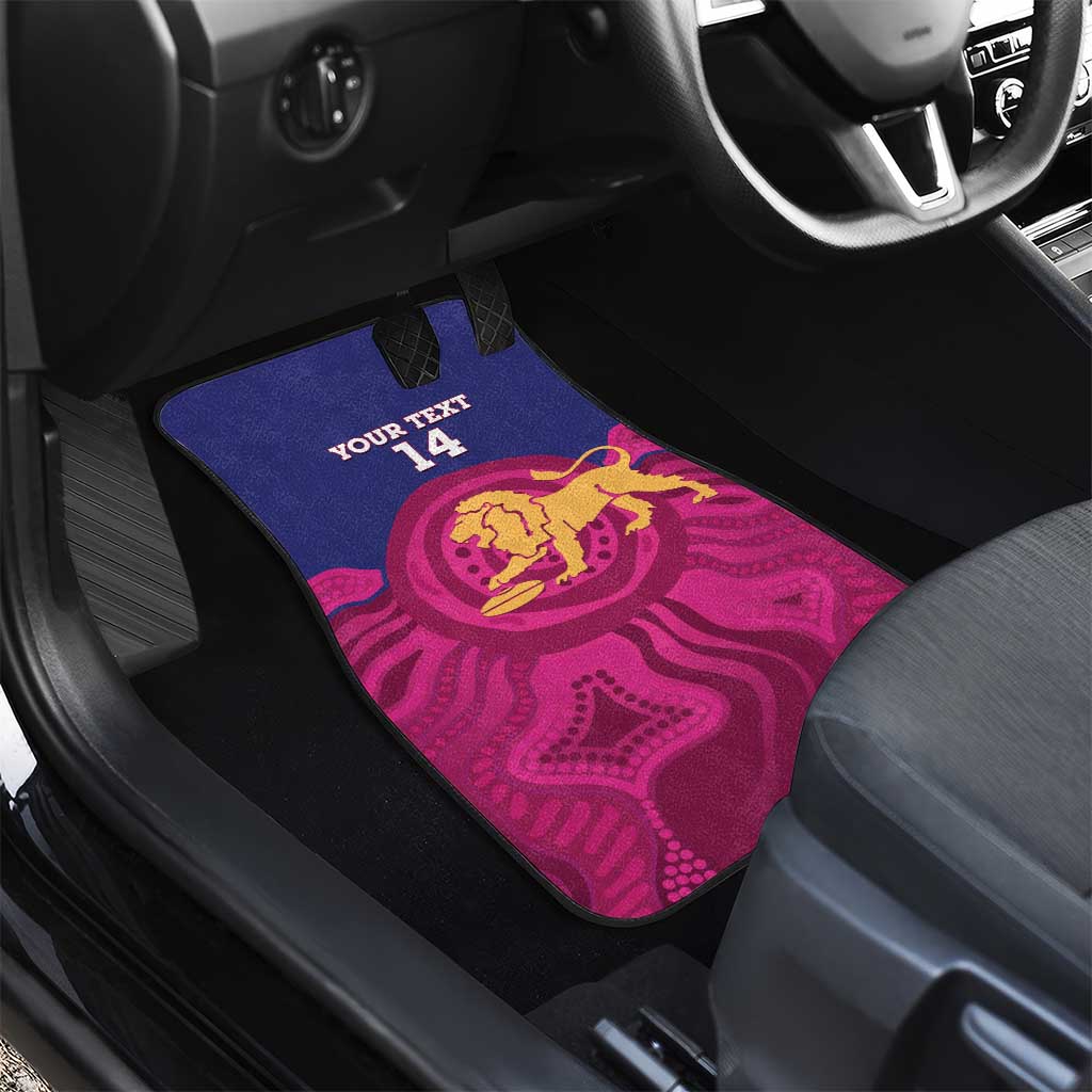 AFL Lions Football Custom Car Mats Brisbane Premiers Back To Back Proud - Aussie Hoodie