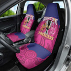 AFL Lions Football Car Seat Cover Brisbane Premiers Back To Back Proud - Aussie Hoodie