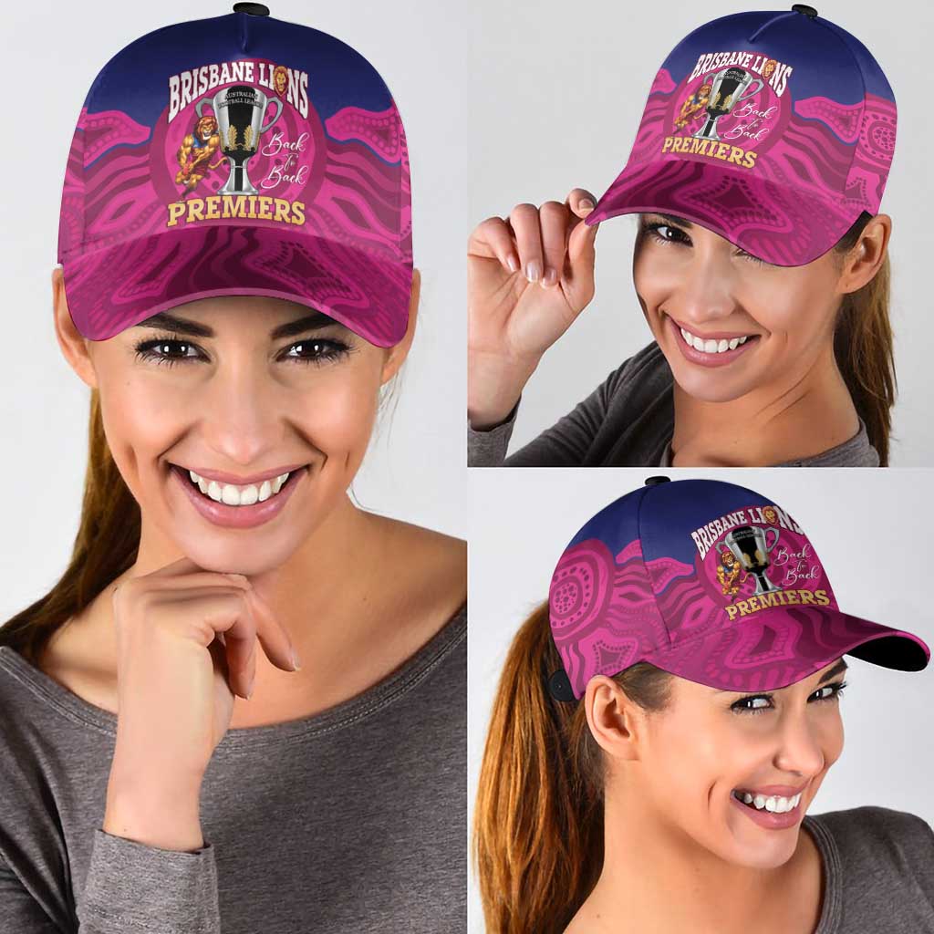 AFL Lions Football Classic Cap Brisbane Premiers Back To Back Proud - Aussie Hoodie