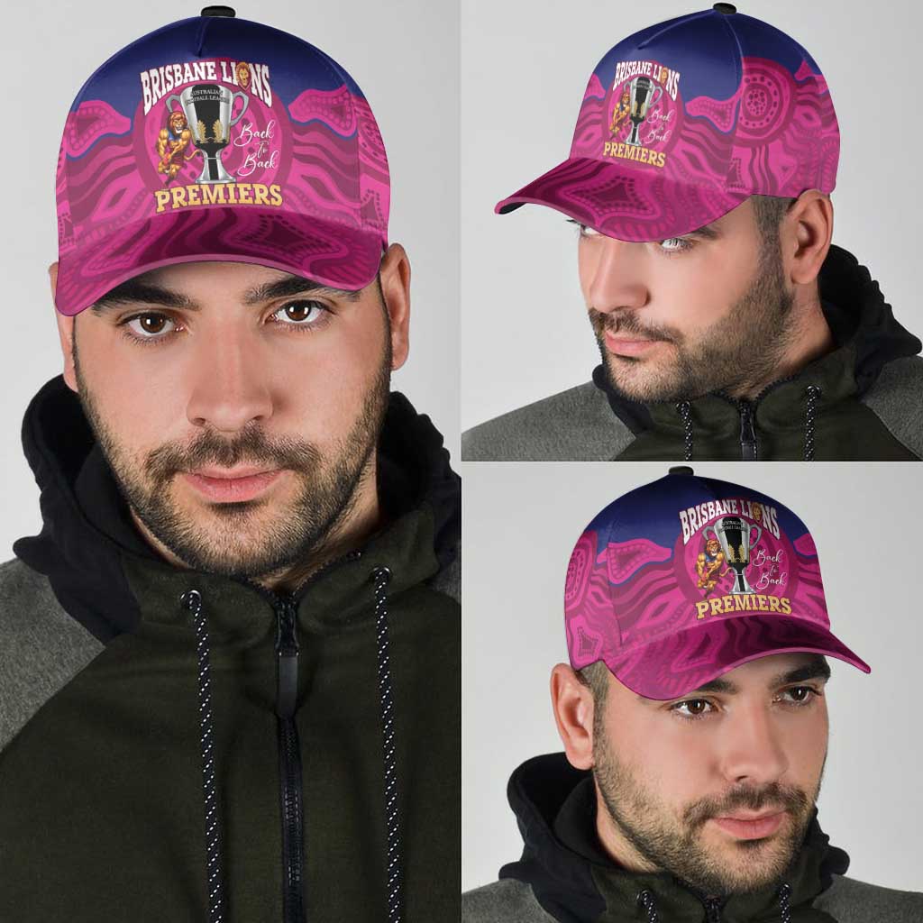 AFL Lions Football Classic Cap Brisbane Premiers Back To Back Proud - Aussie Hoodie