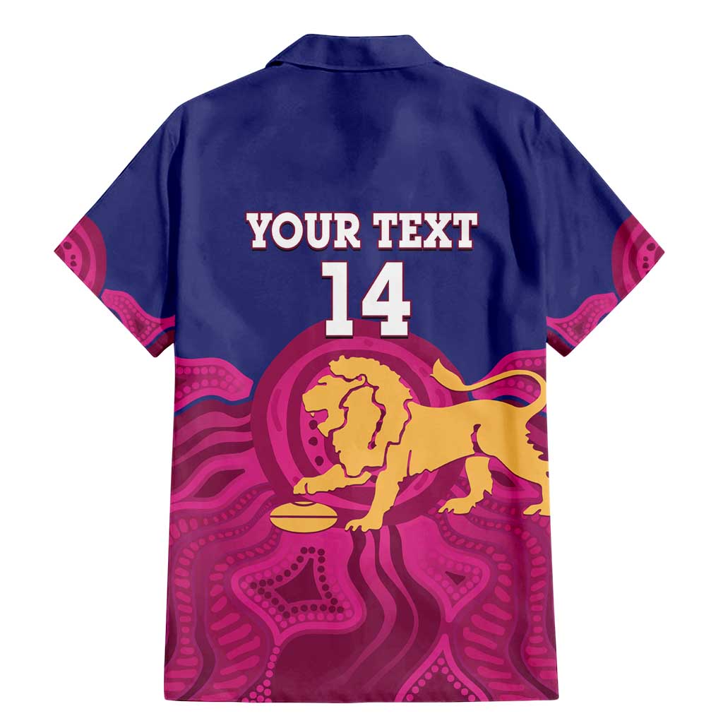 AFL Lions Football Custom Family Matching Mermaid Dress and Hawaiian Shirt Brisbane Premiers Back To Back Proud - Aussie Hoodie