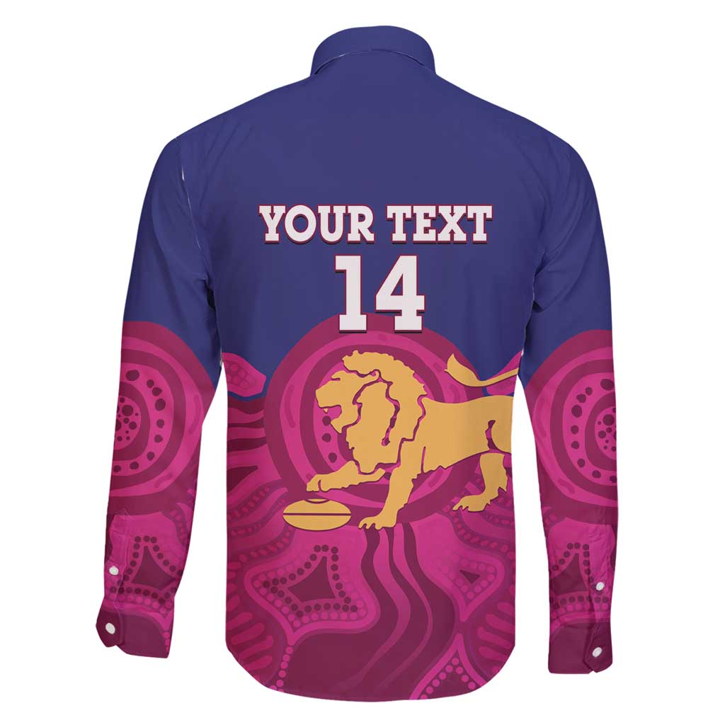 AFL Lions Football Custom Family Matching Off Shoulder Maxi Dress and Hawaiian Shirt Brisbane Premiers Back To Back Proud - Aussie Hoodie