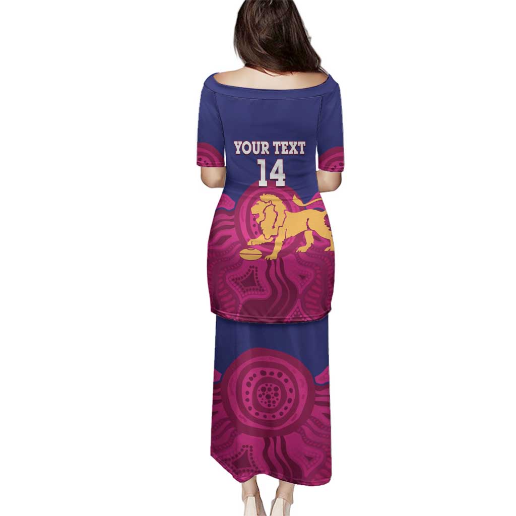 AFL Lions Football Custom Family Matching Puletasi and Hawaiian Shirt Brisbane Premiers Back To Back Proud - Aussie Hoodie