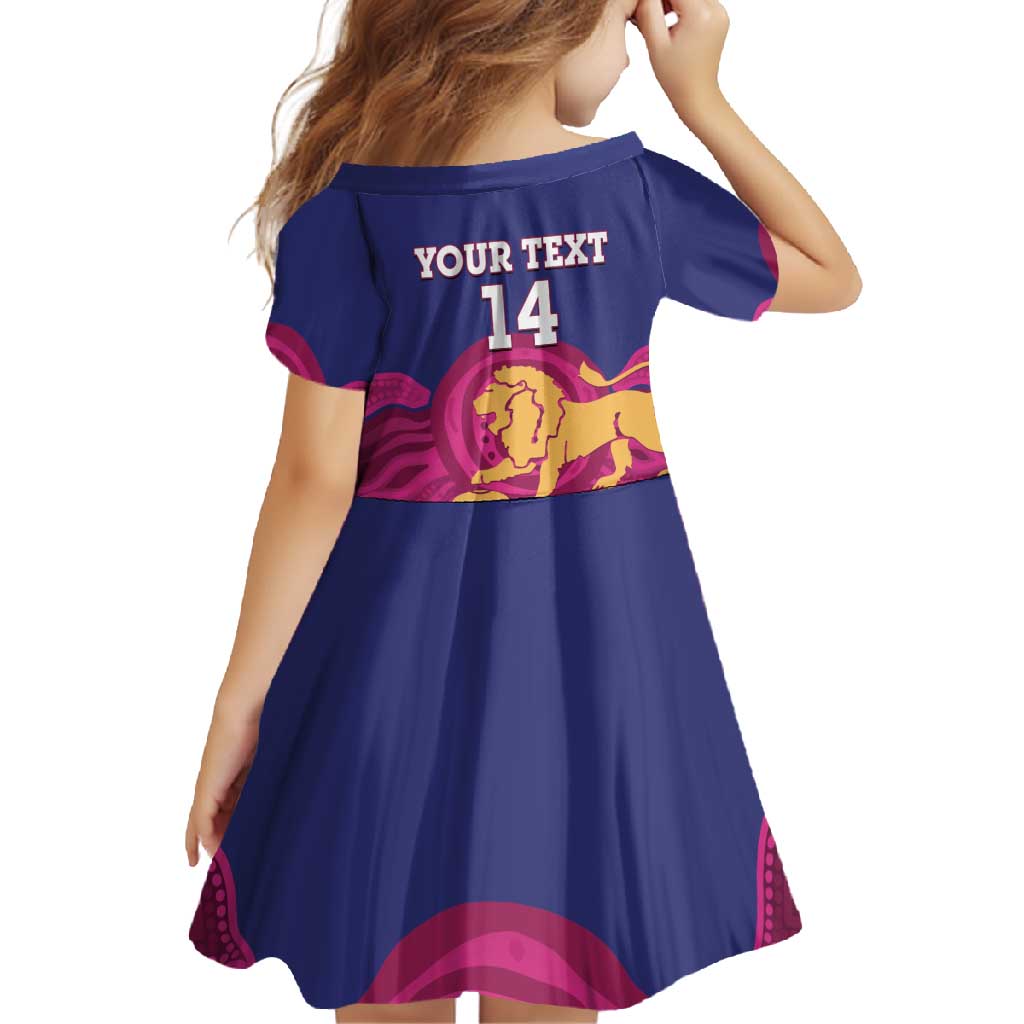AFL Lions Football Custom Family Matching Summer Maxi Dress and Hawaiian Shirt Brisbane Premiers Back To Back Proud - Aussie Hoodie
