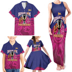 AFL Lions Football Custom Family Matching Tank Maxi Dress and Hawaiian Shirt Brisbane Premiers Back To Back Proud - Aussie Hoodie