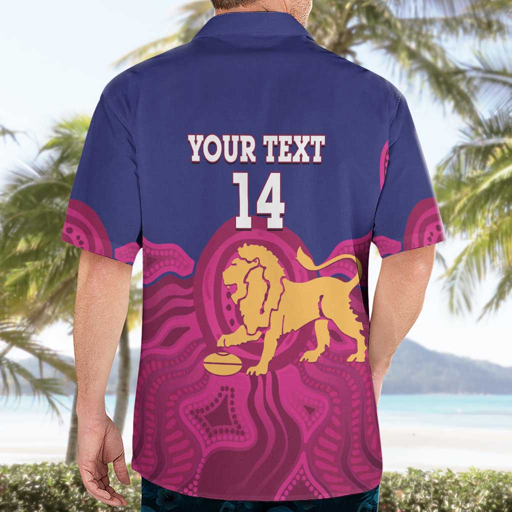 AFL Lions Football Custom Hawaiian Shirt Brisbane Premiers Back To Back Proud - Aussie Hoodie
