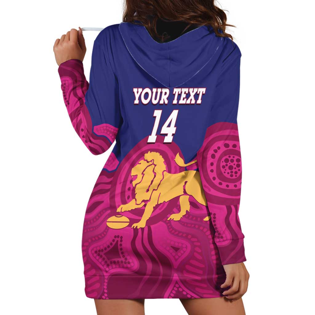 AFL Lions Football Custom Hoodie Dress Brisbane Premiers Back To Back Proud - Aussie Hoodie