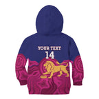 AFL Lions Football Custom Kid Hoodie Brisbane Premiers Back To Back Proud - Aussie Hoodie