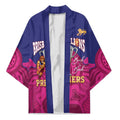 AFL Lions Football Custom Kimono Brisbane Premiers Back To Back Proud - Aussie Hoodie