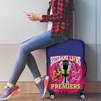 AFL Lions Football Luggage Cover Brisbane Premiers Back To Back Proud - Aussie Hoodie