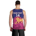 AFL Lions Football Custom Men Tank Top Brisbane Premiers Back To Back Proud - Aussie Hoodie