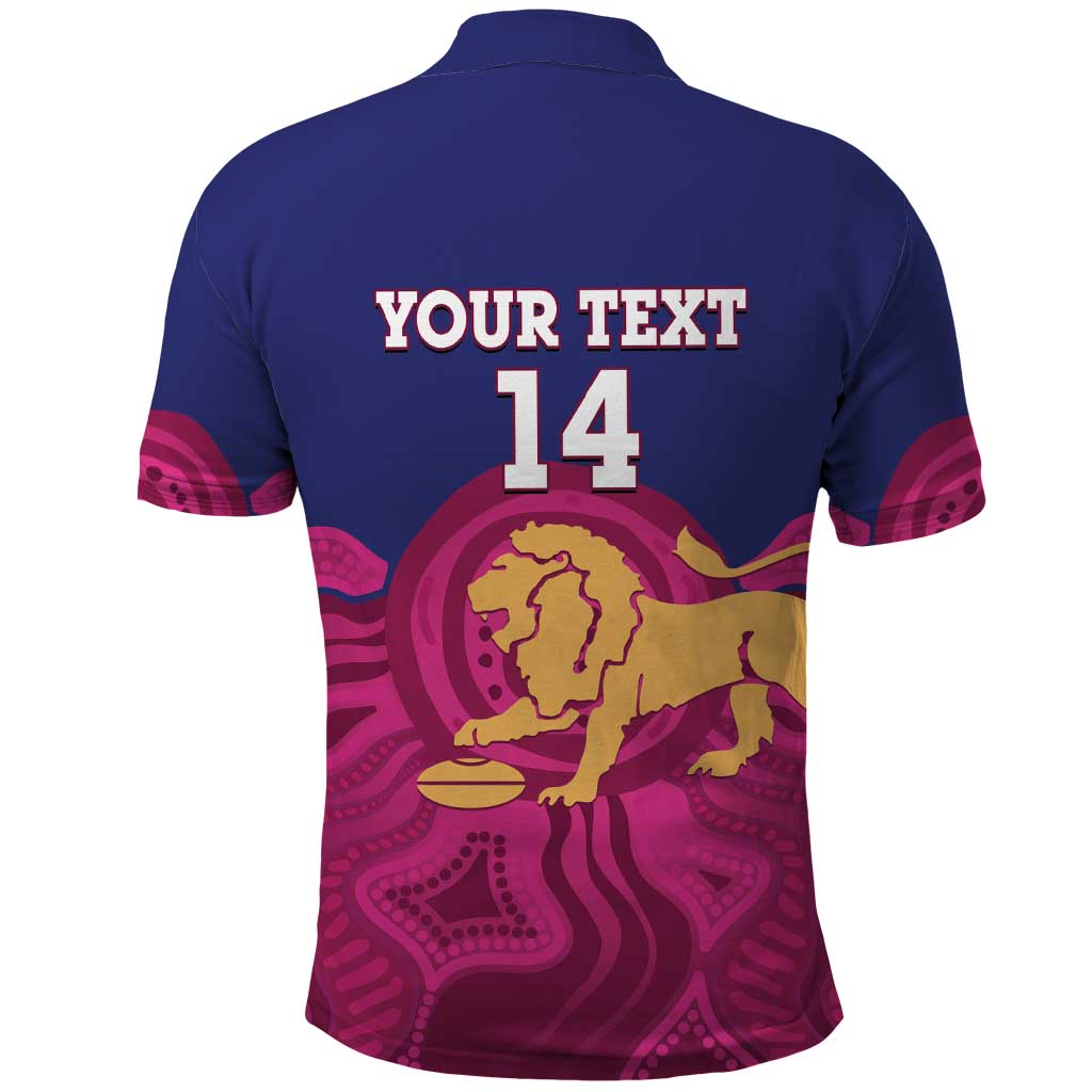 AFL Lions Football Custom Polo Shirt Brisbane Premiers Back To Back Proud - Aussie Hoodie