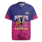 AFL Lions Football Custom Rugby Jersey Brisbane Premiers Back To Back Proud - Aussie Hoodie