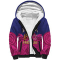 AFL Lions Football Custom Sherpa Hoodie Brisbane Premiers Back To Back Proud - Aussie Hoodie
