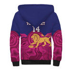 AFL Lions Football Custom Sherpa Hoodie Brisbane Premiers Back To Back Proud - Aussie Hoodie