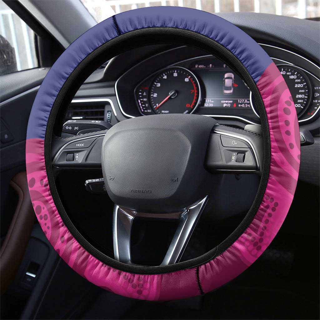 AFL Lions Football Steering Wheel Cover Brisbane Premiers Back To Back Proud - Aussie Hoodie