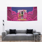 AFL Lions Football Tapestry Brisbane Premiers Back To Back Proud - Aussie Hoodie