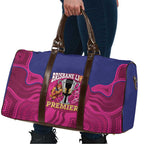 AFL Lions Football Travel Bag Brisbane Premiers Back To Back Proud - Aussie Hoodie