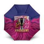 AFL Lions Football Umbrella Brisbane Premiers Back To Back Proud - Aussie Hoodie