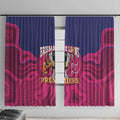 AFL Lions Football Window Curtain Brisbane Premiers Back To Back Proud - Aussie Hoodie