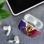 Storm And Broncos Rugby Custom AirPods Case Melbourne Brisbane Final Together Mascots Style - Aussie Hoodie