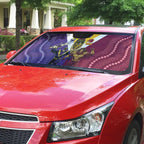 Storm And Broncos Rugby Custom Auto Sun Shade Melbourne Brisbane Final Together Mascots Style - Aussie Hoodie