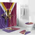 Storm And Broncos Rugby Custom Bathroom Set Melbourne Brisbane Final Together Mascots Style - Aussie Hoodie