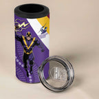 Storm And Broncos Rugby Custom 4 in 1 Can Cooler Tumbler Melbourne Brisbane Final Together Mascots Style - Aussie Hoodie