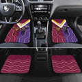 Storm And Broncos Rugby Custom Car Mats Melbourne Brisbane Final Together Mascots Style - Aussie Hoodie