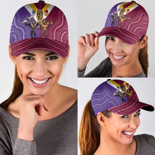 Storm And Broncos Rugby Classic Cap Melbourne Brisbane Final Together Mascots Style - Aussie Hoodie