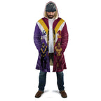 Storm And Broncos Rugby Custom Cloak Melbourne Brisbane Final Together Mascots Style - Aussie Hoodie