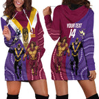 Storm And Broncos Rugby Custom Hoodie Dress Melbourne Brisbane Final Together Mascots Style - Aussie Hoodie