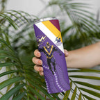 Storm And Broncos Rugby Custom Skinny Tumbler Melbourne Brisbane Final Together Mascots Style - Aussie Hoodie