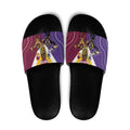 Storm And Broncos Rugby Custom Slide Sandals Melbourne Brisbane Final Together Mascots Style - Aussie Hoodie