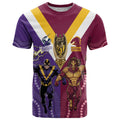 Storm And Broncos Rugby Custom T Shirt Melbourne Brisbane Final Together Mascots Style - Aussie Hoodie