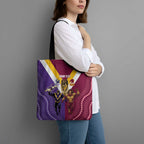 Storm And Broncos Rugby Custom Tote Bag Melbourne Brisbane Final Together Mascots Style - Aussie Hoodie