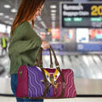 Storm And Broncos Rugby Custom Travel Bag Melbourne Brisbane Final Together Mascots Style - Aussie Hoodie