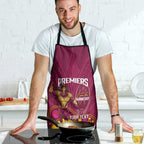 NRL Broncos Rugby Custom Apron Premiers Trophy Carn The Bronx - Aussie Hoodie