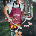 NRL Broncos Rugby Custom Apron Premiers Trophy Carn The Bronx - Aussie Hoodie