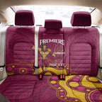 NRL Broncos Rugby Custom Back Car Seat Cover Premiers Trophy Carn The Bronx - Aussie Hoodie