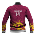 NRL Broncos Rugby Custom Baseball Jacket Premiers Trophy Carn The Bronx - Aussie Hoodie