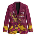 NRL Broncos Rugby Custom Blazer Premiers Trophy Carn The Bronx - Aussie Hoodie