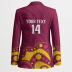 NRL Broncos Rugby Custom Blazer Premiers Trophy Carn The Bronx - Aussie Hoodie