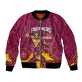 NRL Broncos Rugby Custom Bomber Jacket Premiers Trophy Carn The Bronx - Aussie Hoodie