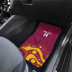 NRL Broncos Rugby Custom Car Mats Premiers Trophy Carn The Bronx - Aussie Hoodie