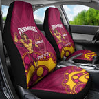NRL Broncos Rugby Custom Car Seat Cover Premiers Trophy Carn The Bronx - Aussie Hoodie