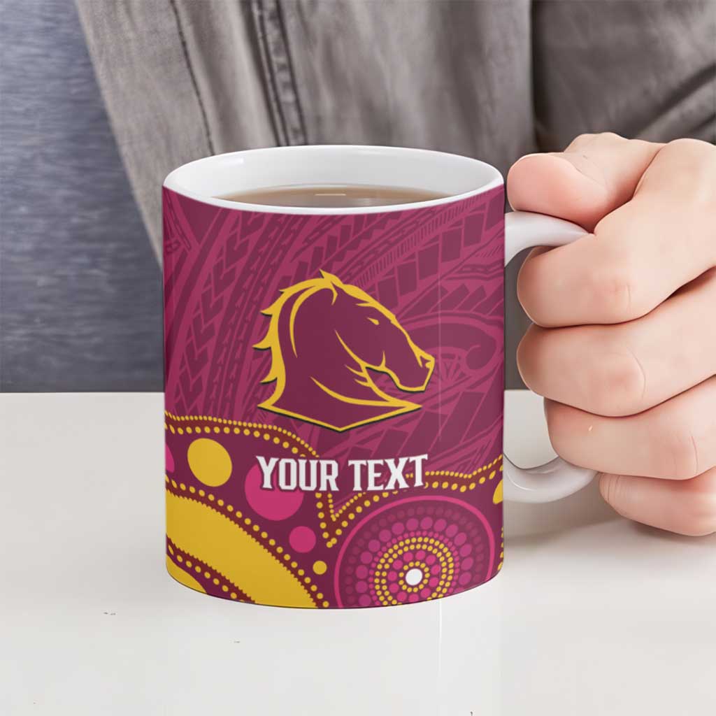 NRL Broncos Rugby Custom Ceramic Mug Premiers Trophy Carn The Bronx - Aussie Hoodie
